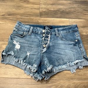 Just USA cut off denim shorts size 26